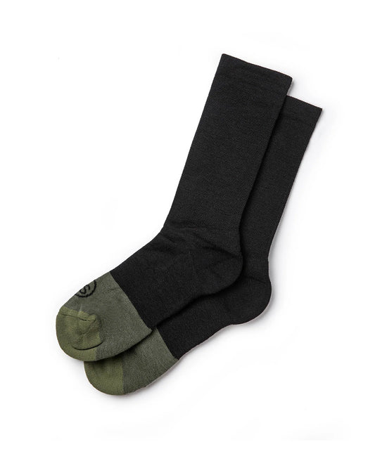 The Merino Sock in Black