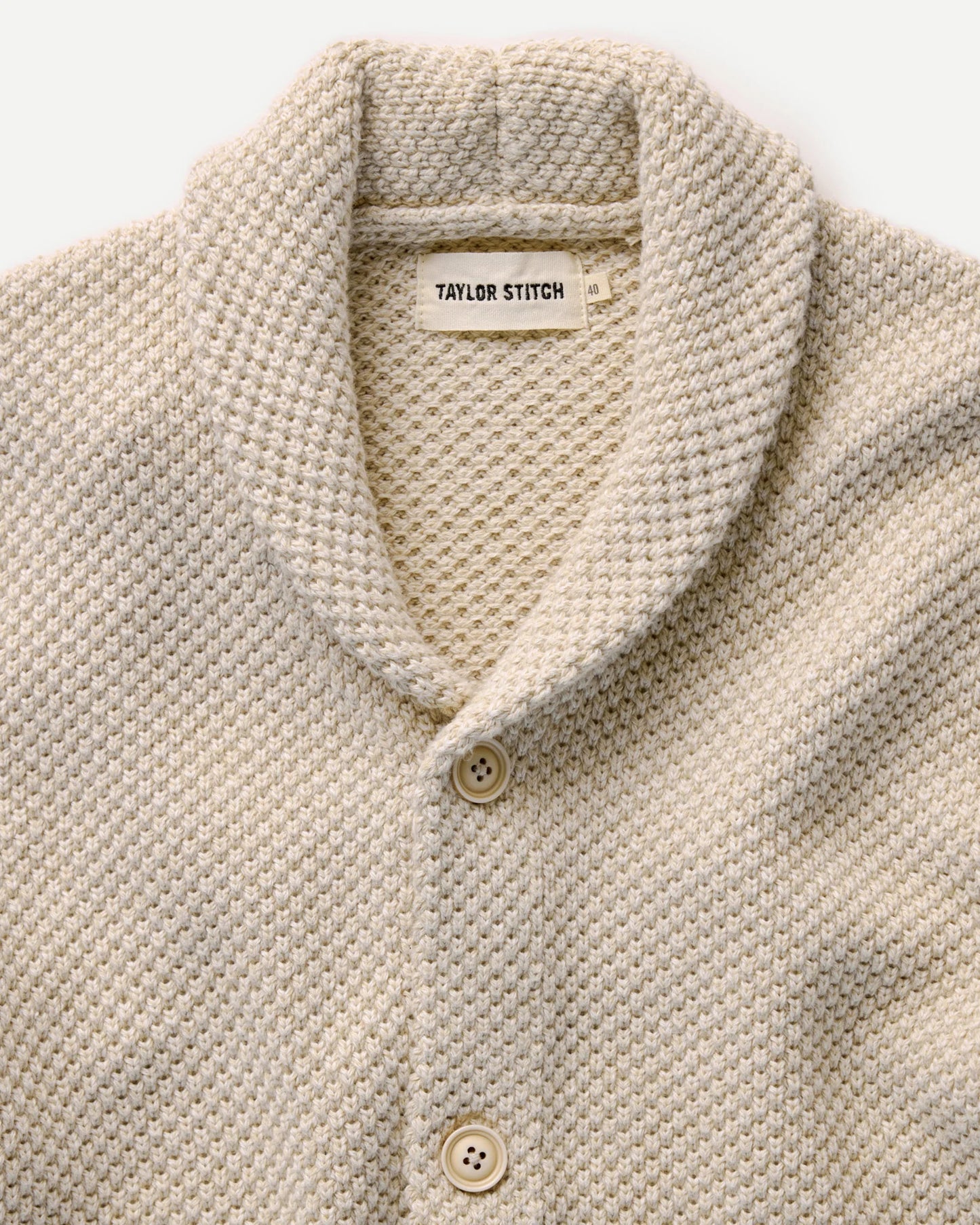 The Crawford Sweater in Marled Natural
