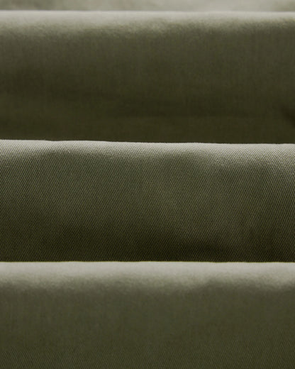 The Slim Foundation Pant in Organic Smoked Olive