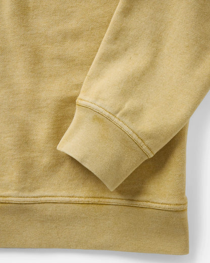 The Sunset Henley in Washed Goldfinch Terry