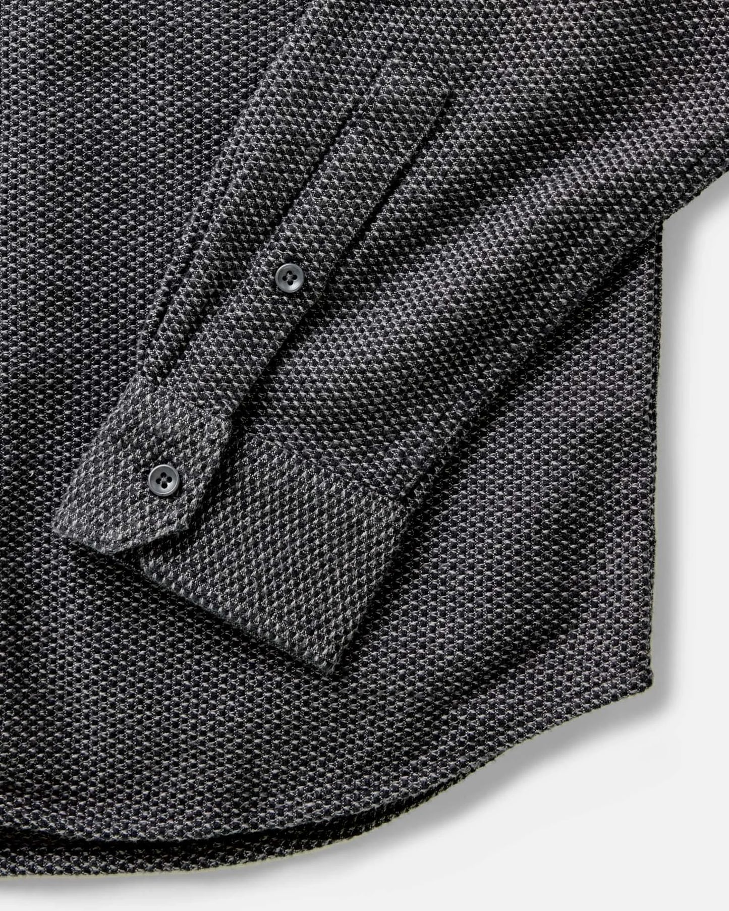 The Utility Shirt in Charcoal Sashiko