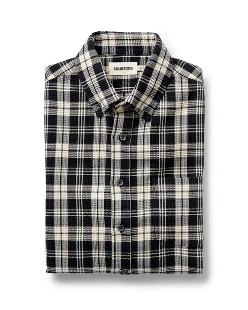 The Jack in Coal Plaid Waffle