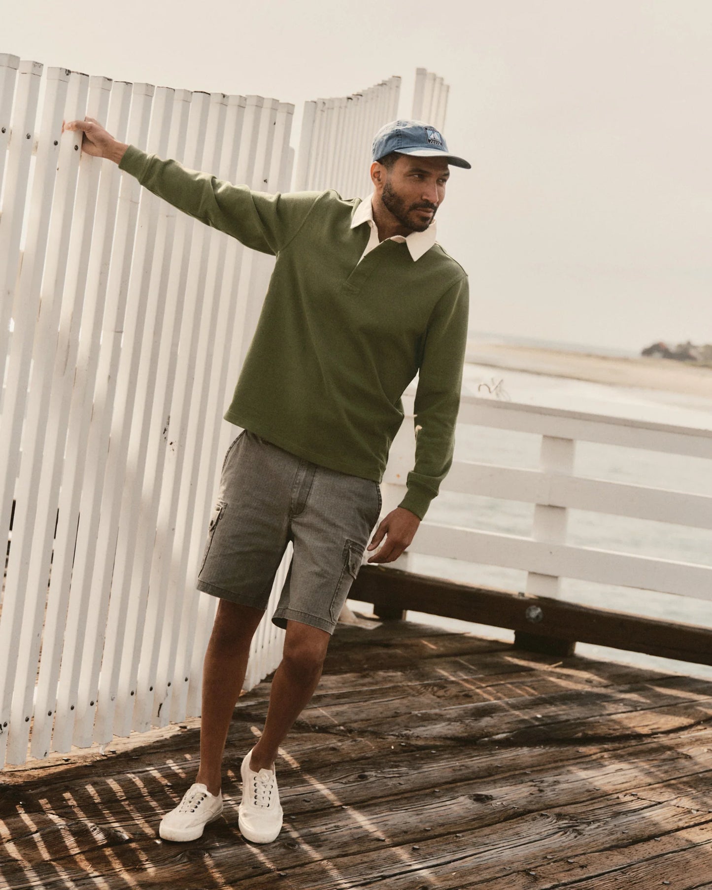 The Rugby Shirt in Burnt Olive