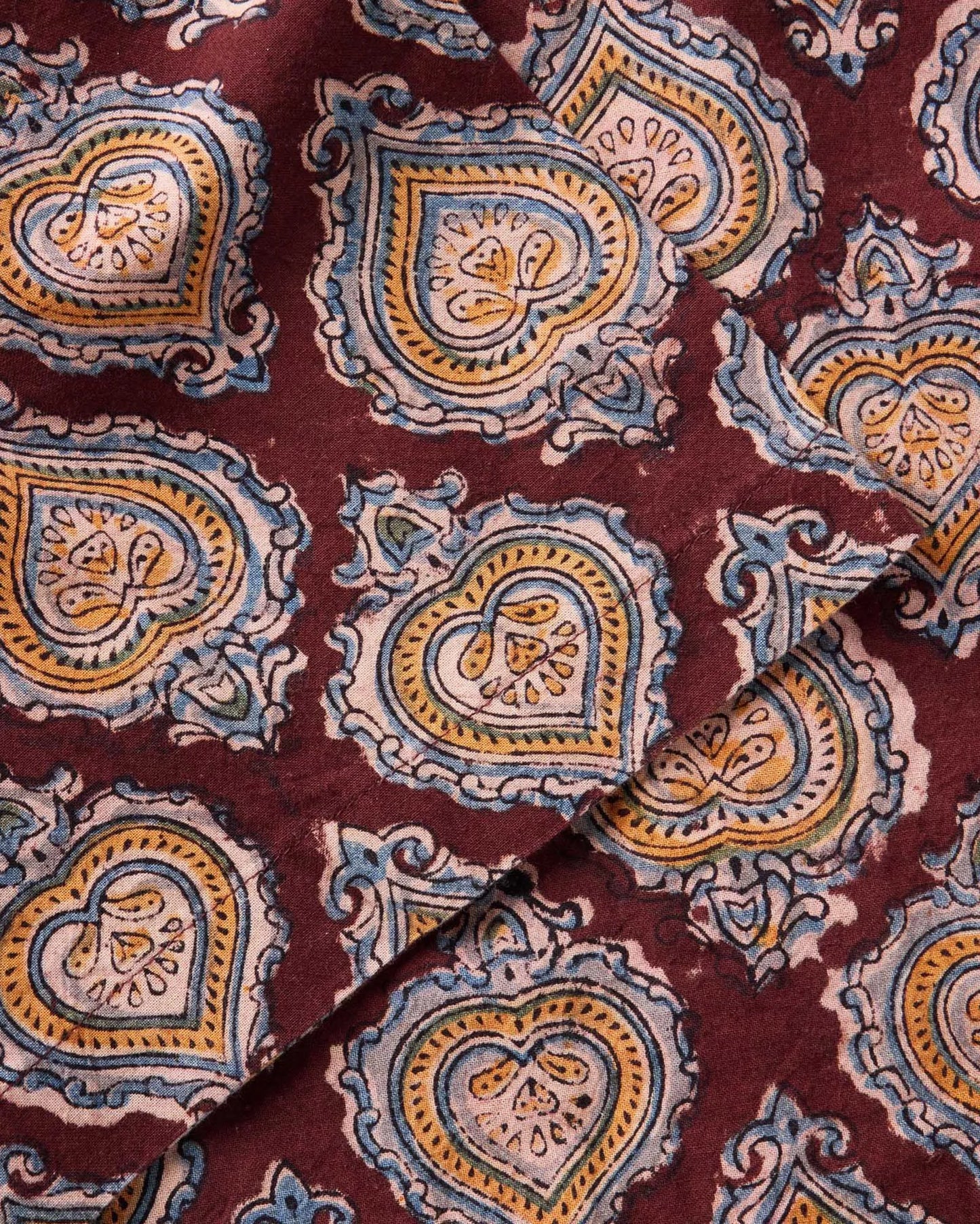 The Hawthorne Shirt in Sangria Block Print