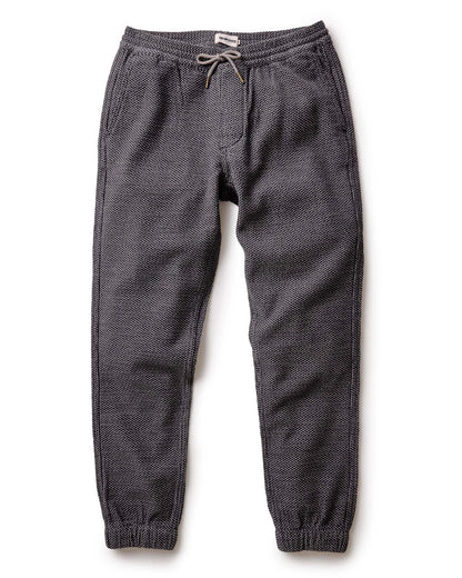 The Apres Pant in Charcoal Sashiko