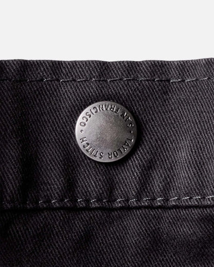 The Foundation Tote in Organic Faded Black