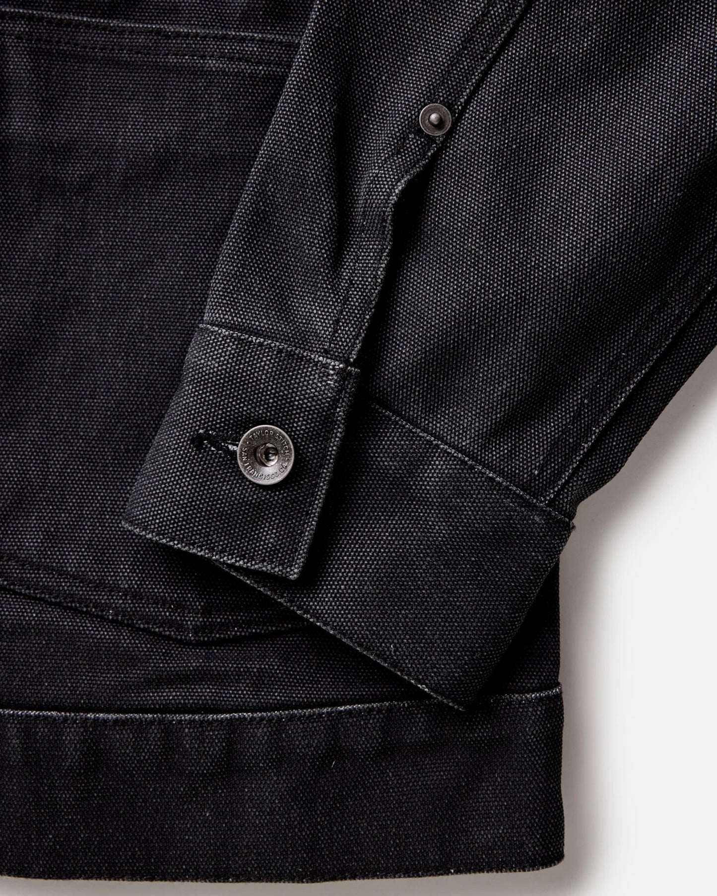 The Ryder Jacket in Coal Chipped Canvas