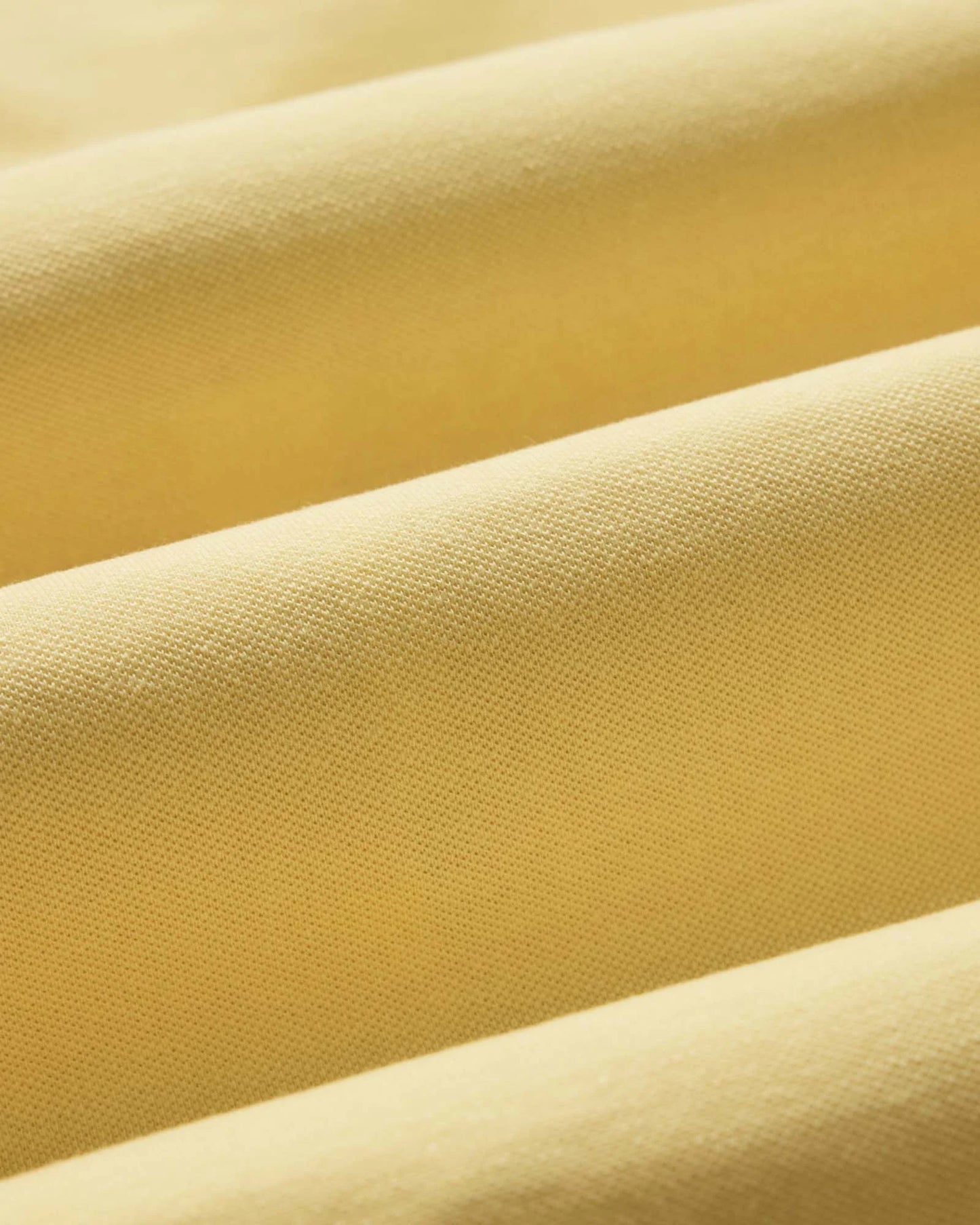 The Cotton Hemp Polo in Straw Pique