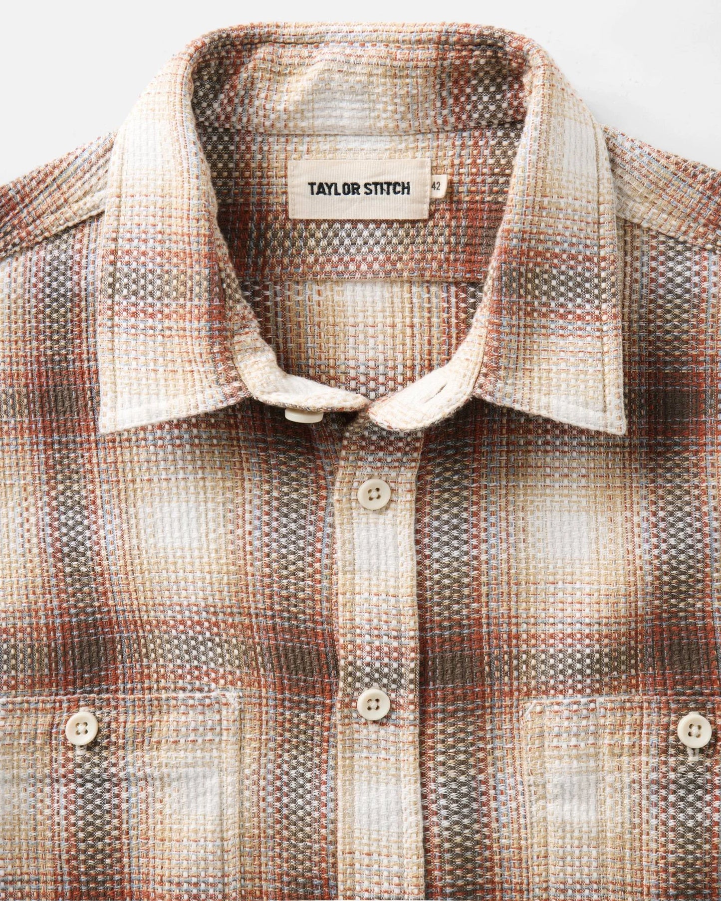 The Utility Shirt in Seaside Check Sashiko
