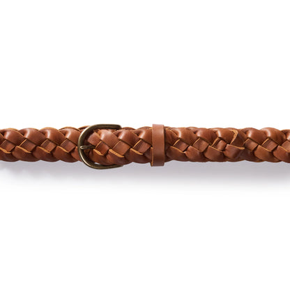 The Braided Belt in Whiskey