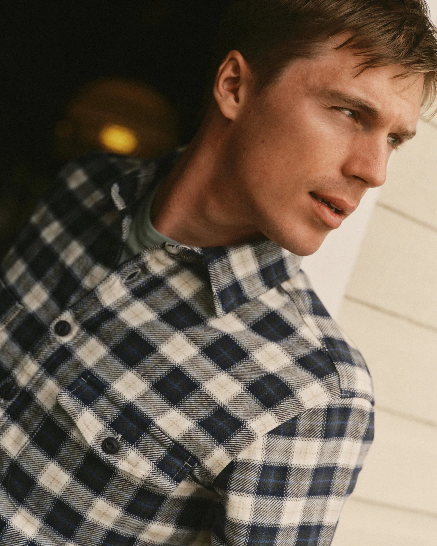 The Crater Shirt in Woodland Plaid