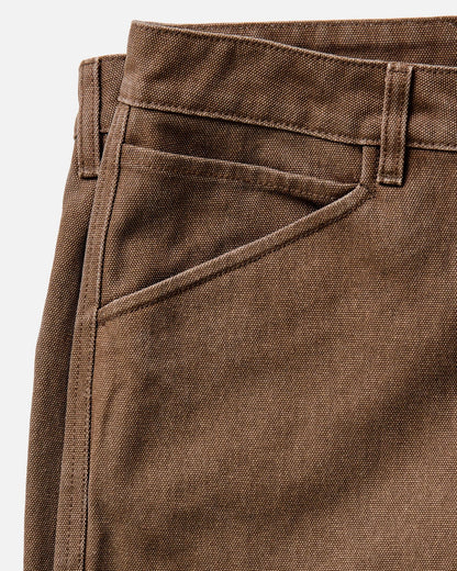 The Chore Pant in Aged Penny Chipped Canvas