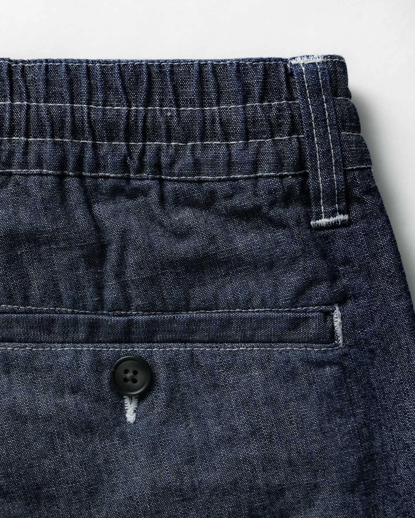 The Easy Pant in Washed Indigo Chambray