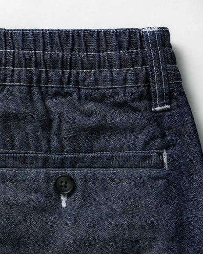The Easy Pant in Washed Indigo Chambray