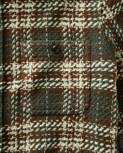 The Cutter Overshirt in Buzzard Check