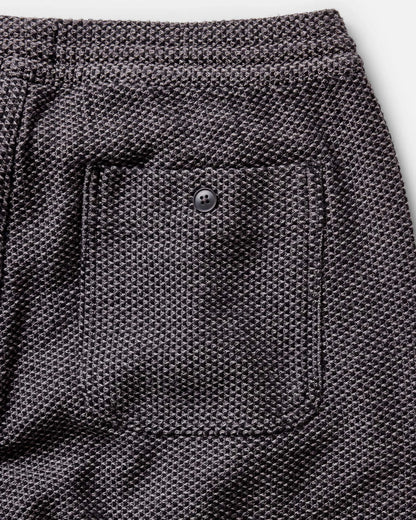 The Apres Pant in Charcoal Sashiko