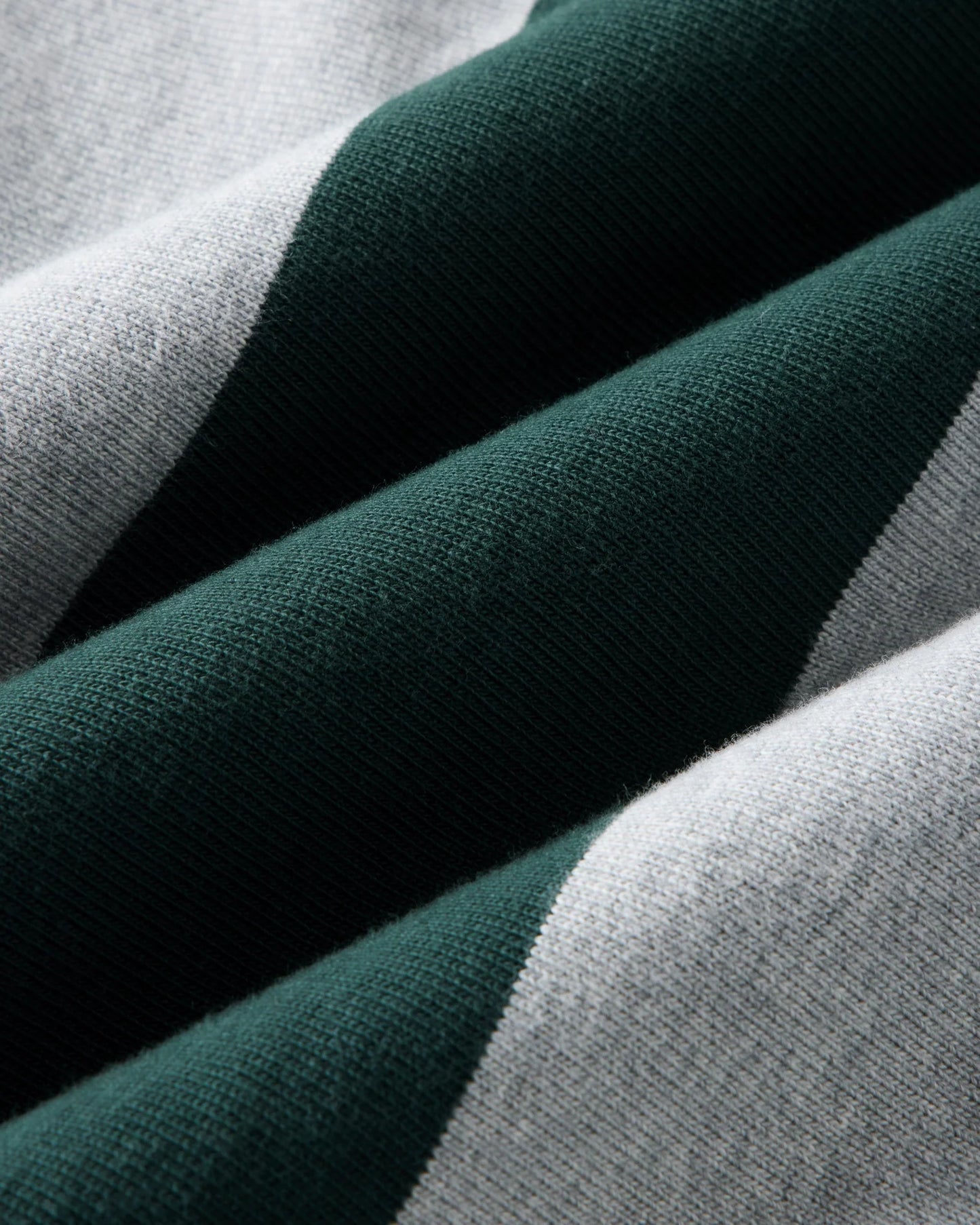 The Rugby Shirt in Dark Forest Stripe