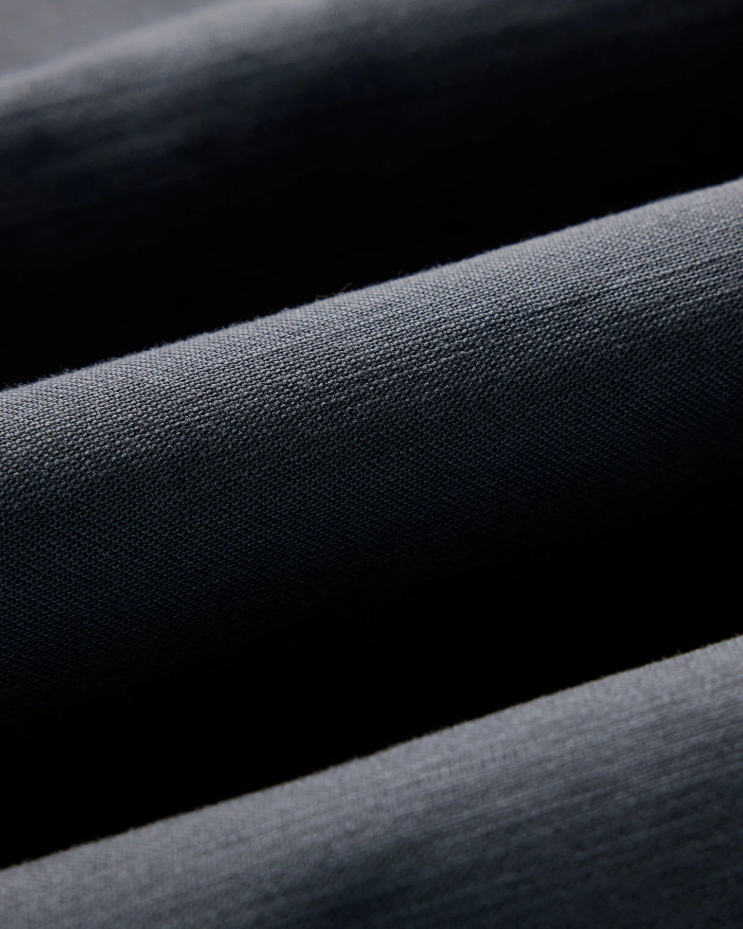 The Surplus Shirt in Faded Black Reverse Sateen