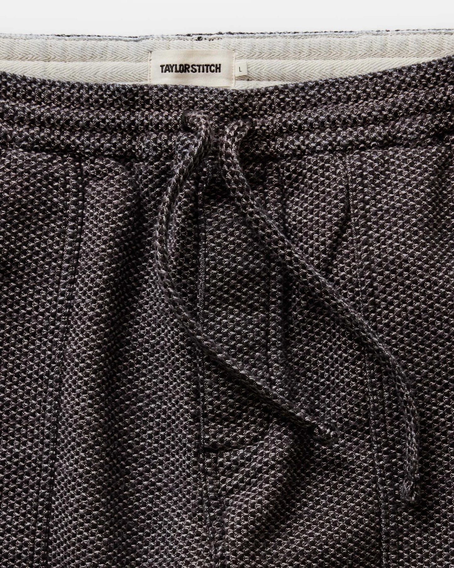 The Breakwater Pant in Charcoal Sashiko
