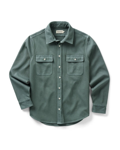 The Ledge Shirt in Deep Sea Twill