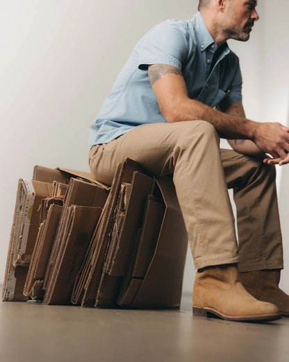 The Democratic Foundation Pant in Organic Khaki