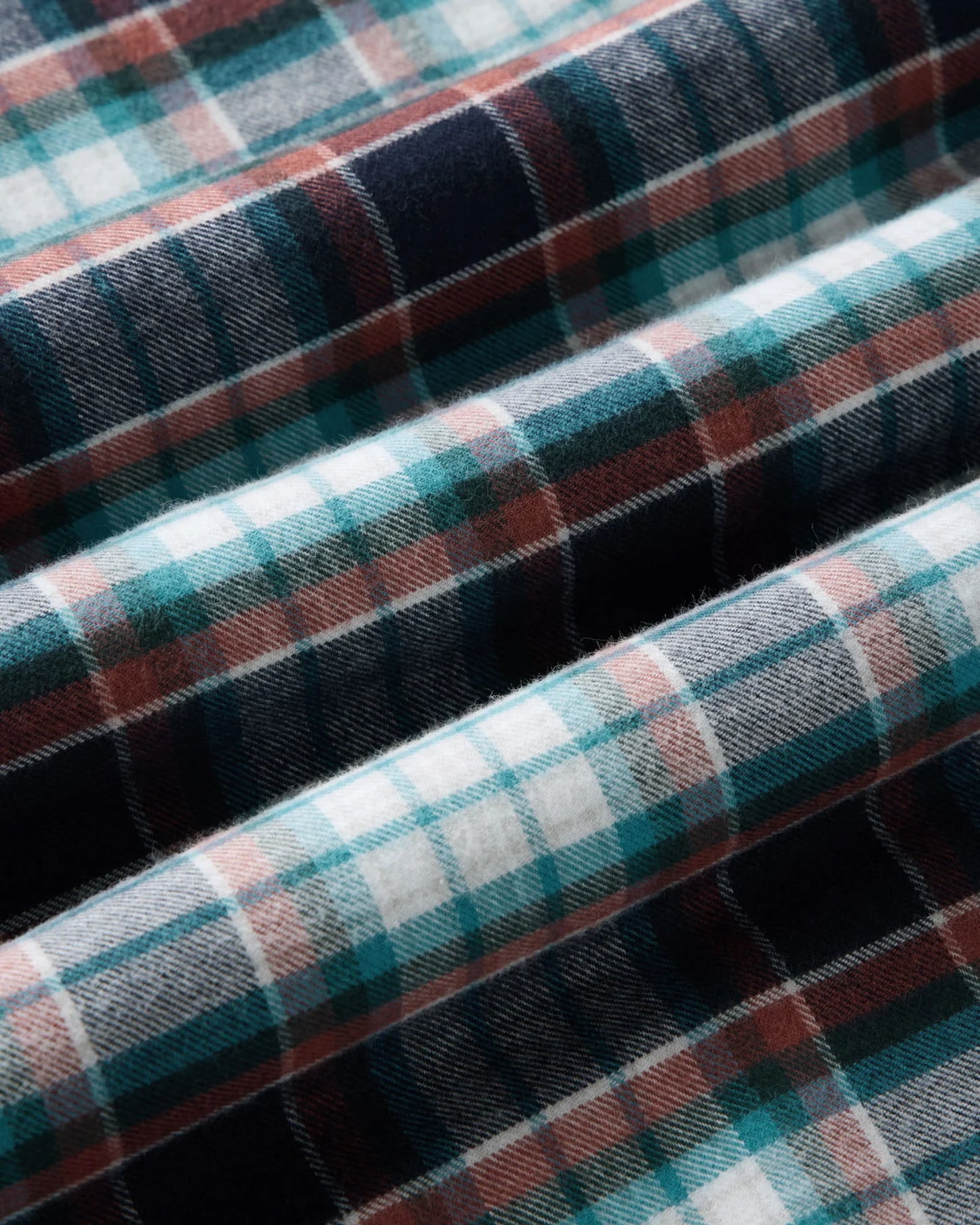 The Shore Shirt in Harbor Check Portuguese Flannel