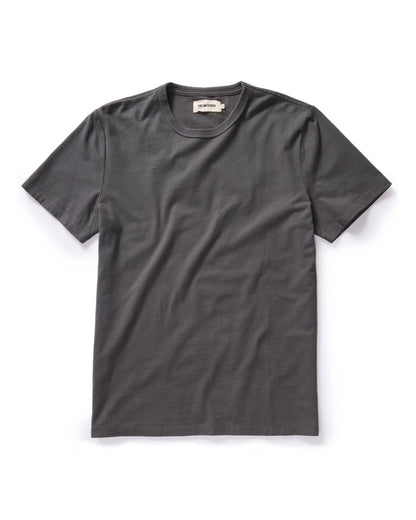 The Organic Cotton Tee in Faded Black