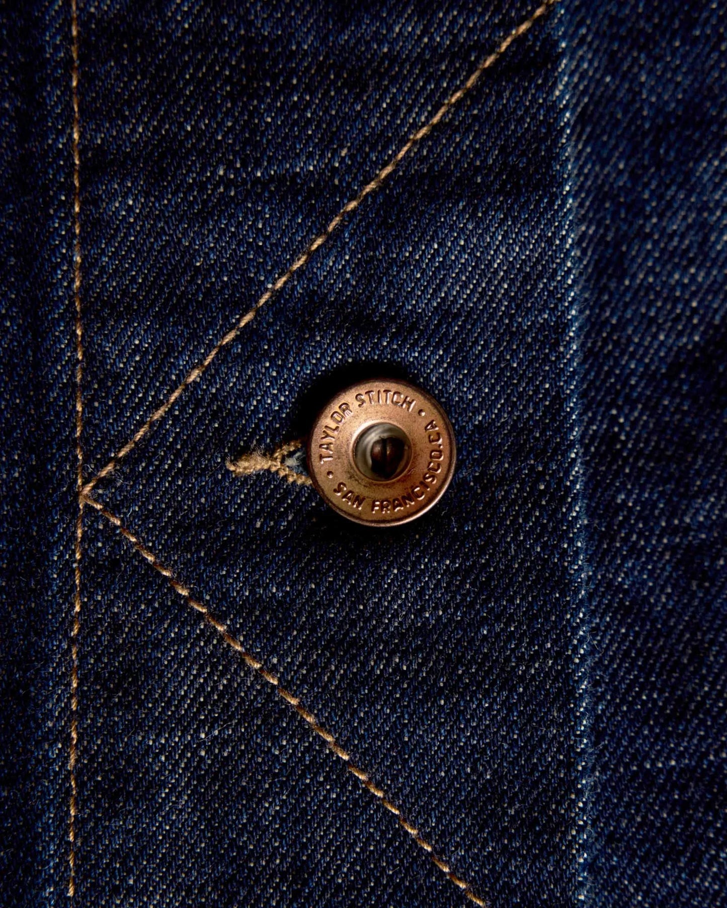 The Long Haul Jacket in Rinsed Organic Selvedge