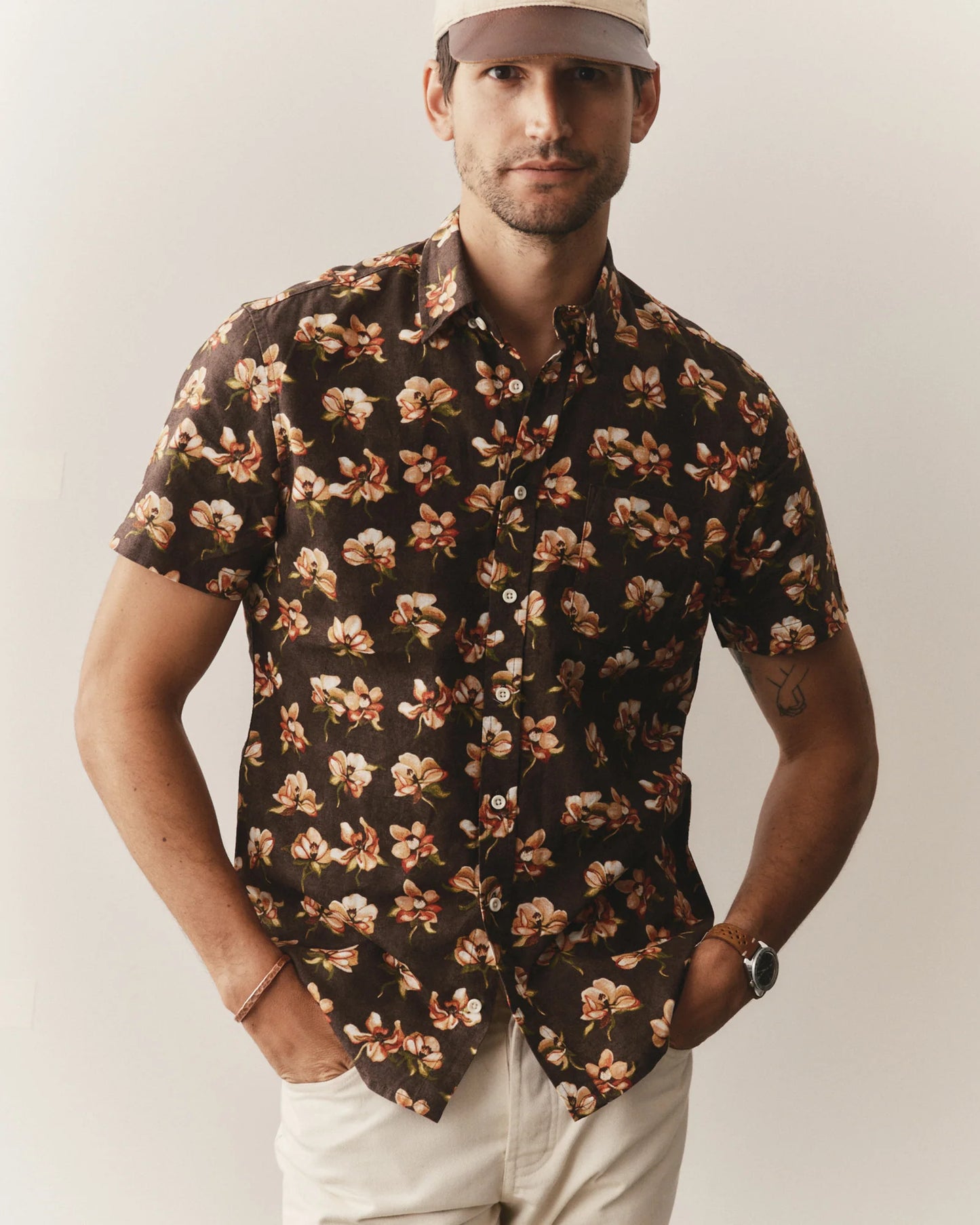 The Short Sleeve Jack in Magnolia