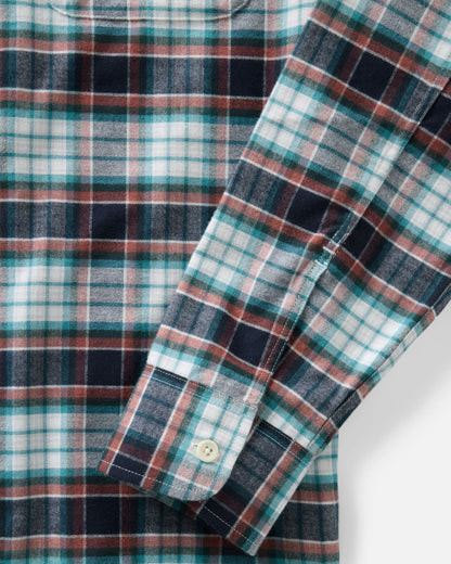The Shore Shirt in Harbor Check Portuguese Flannel