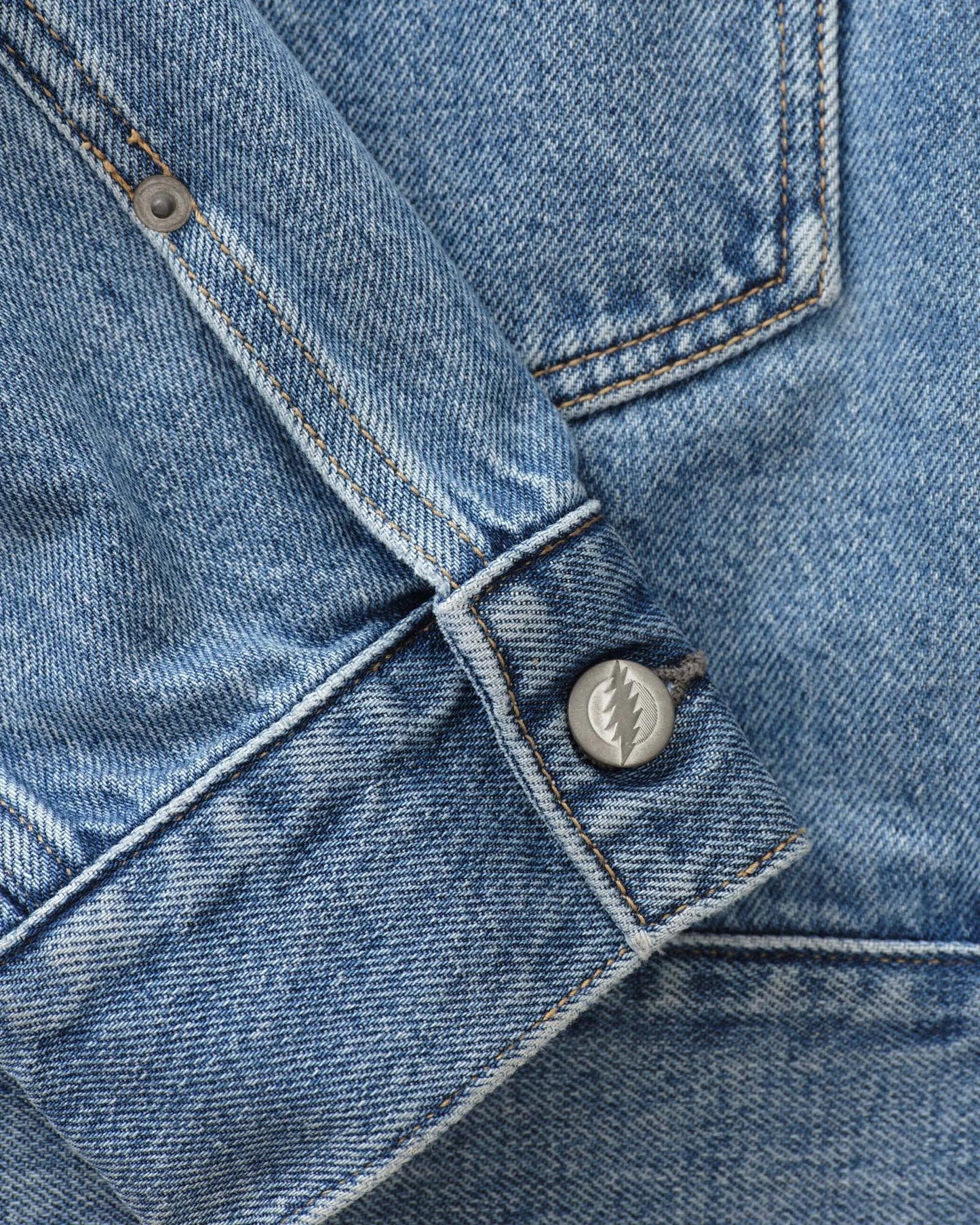 The Haight Jacket in Light Wash Hemp Denim
