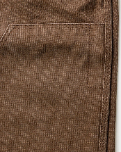 The Chore Pant in Aged Penny Chipped Canvas