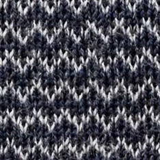 The Nichols Polo in Navy Birdseye Merino