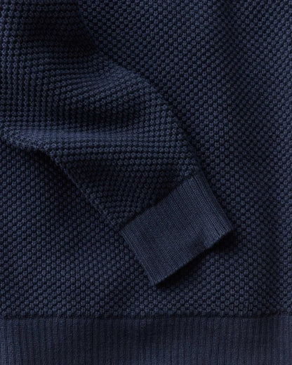 The Crawford Crew Sweater in Navy
