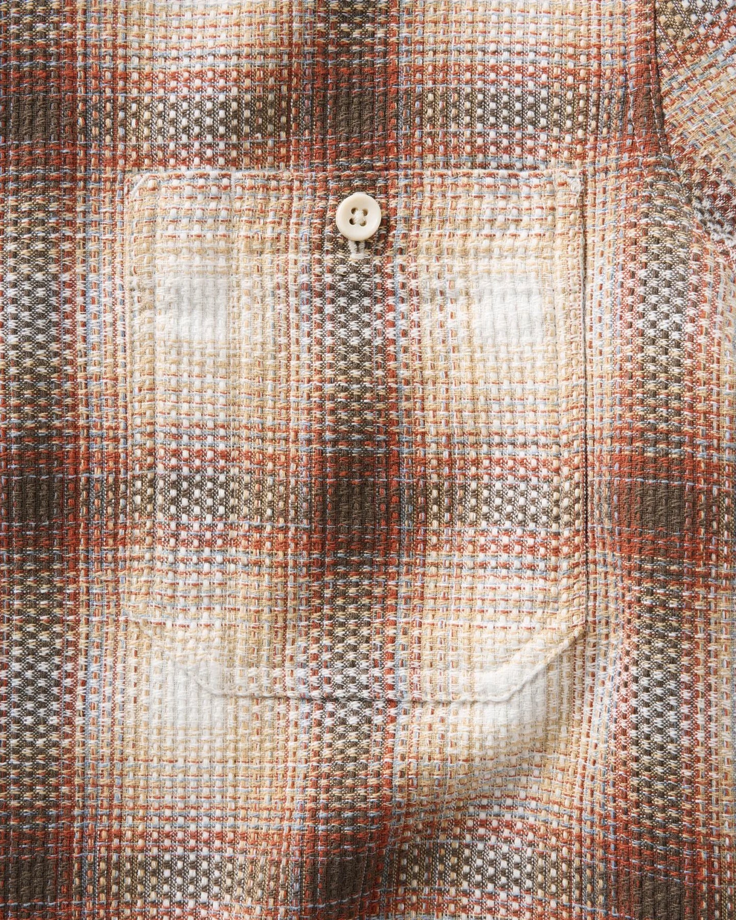 The Utility Shirt in Seaside Check Sashiko