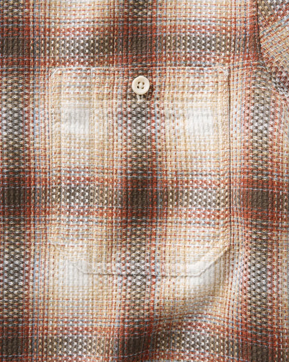 The Utility Shirt in Seaside Check Sashiko