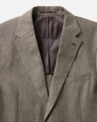 The Stevens Sportcoat in Morel Micro Check