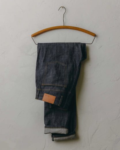 The Slim Jean in Rigid Organic Selvedge