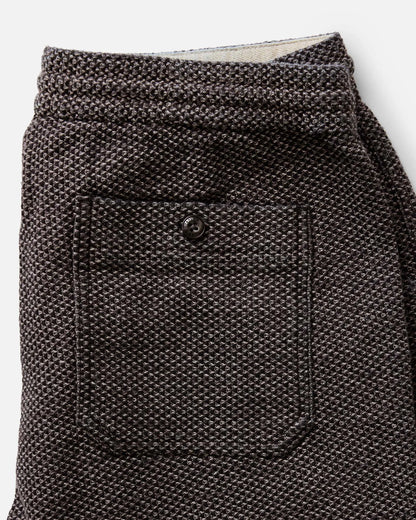 The Breakwater Pant in Charcoal Sashiko