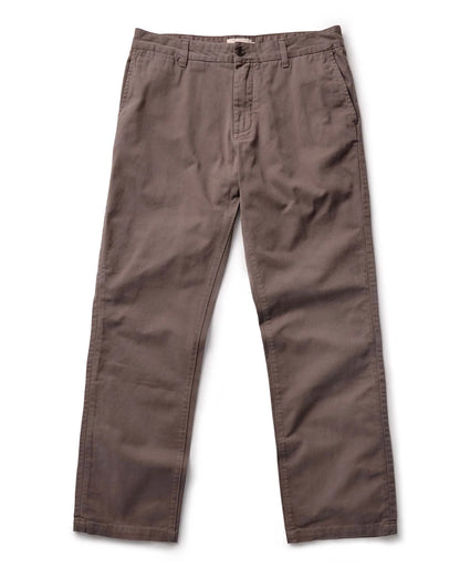The Straight Foundation Pant in Organic Espresso
