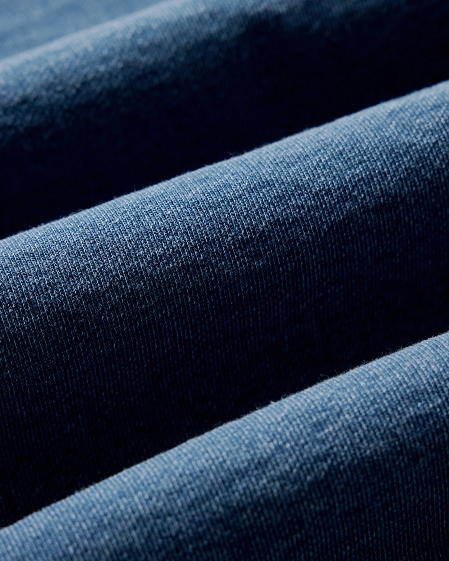 The Sunset Crew in Washed Indigo Terry