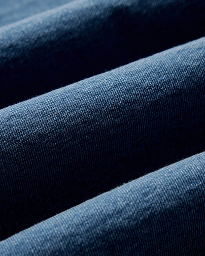 The Sunset Crew in Washed Indigo Terry