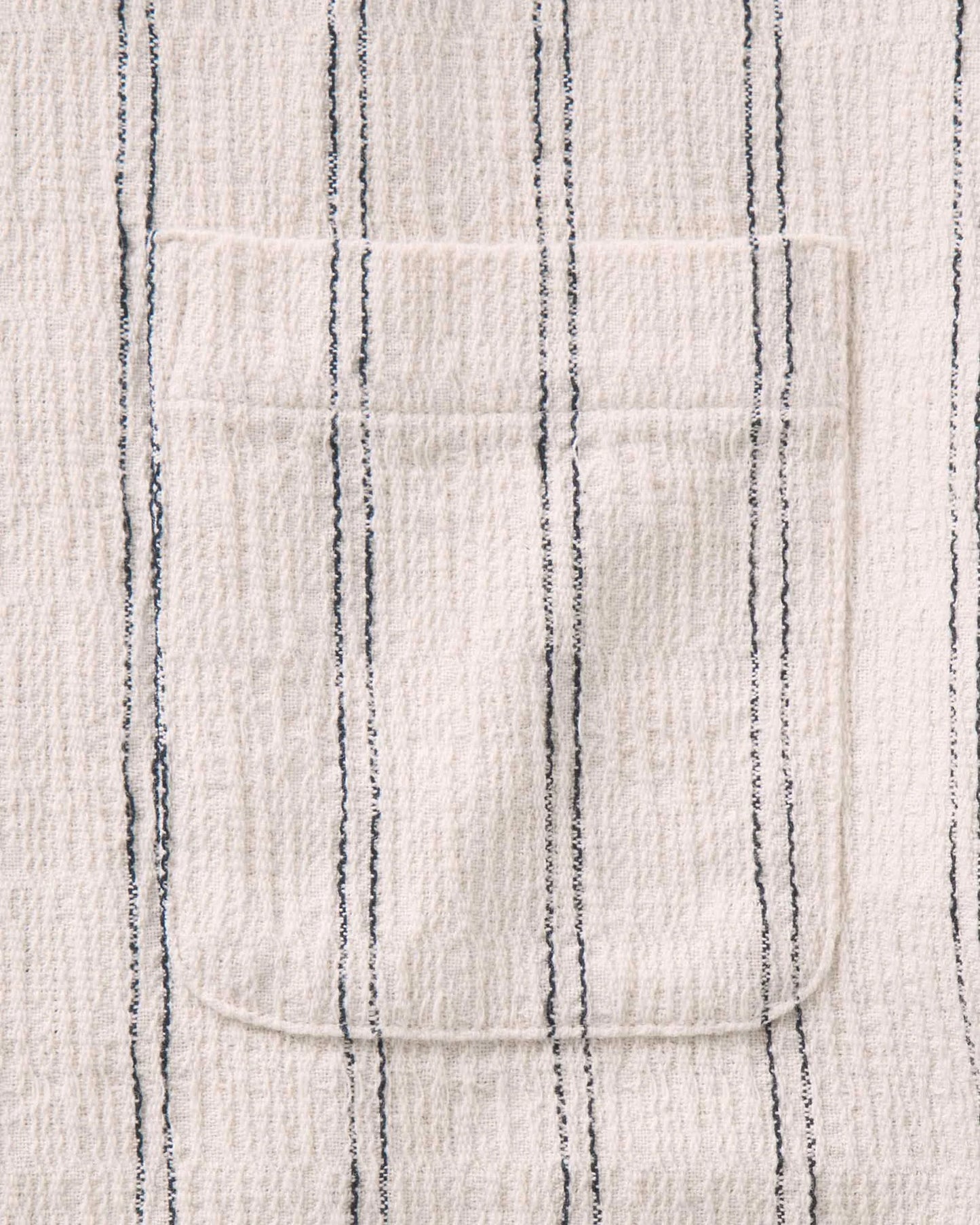 The Short Sleeve California in Tide Stripe Hacci