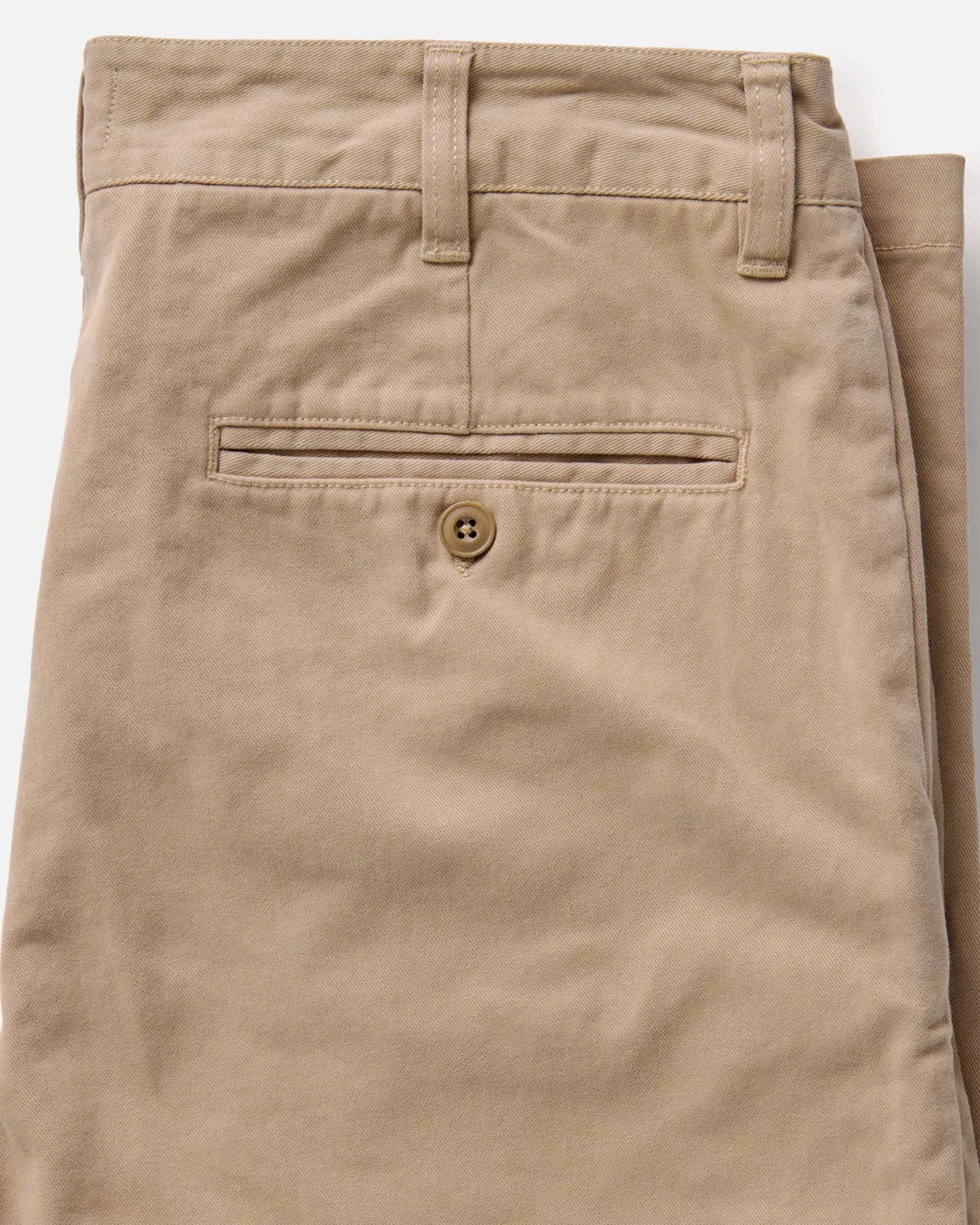 The Straight Foundation Pant in Organic Khaki