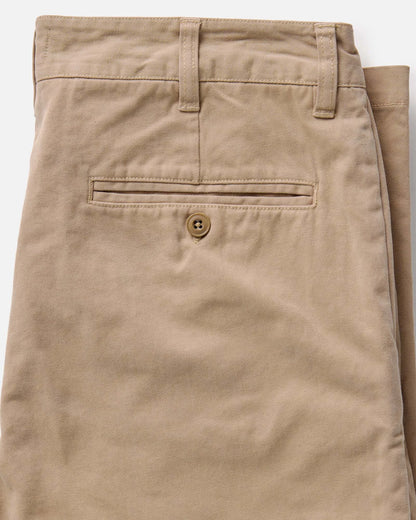 The Straight Foundation Pant in Organic Khaki