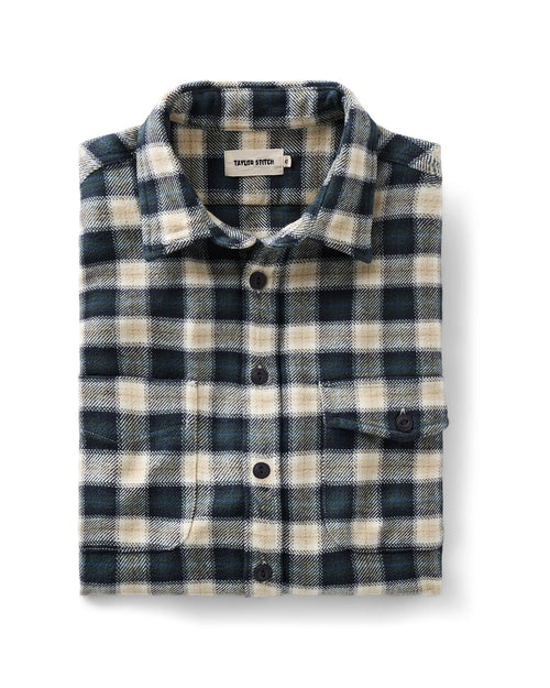 The Crater Shirt in Woodland Plaid