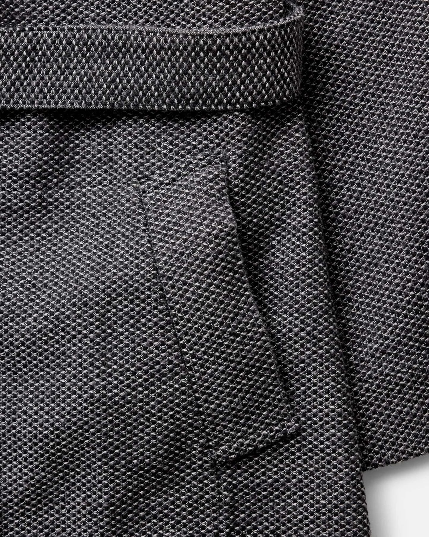 The Apres Robe in Charcoal Sashiko
