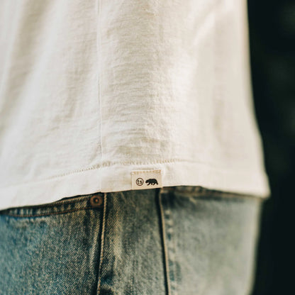 The Cotton Hemp Tee in Natural