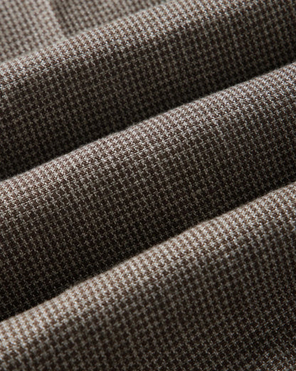 The Stevens Trouser in Morel Micro Check