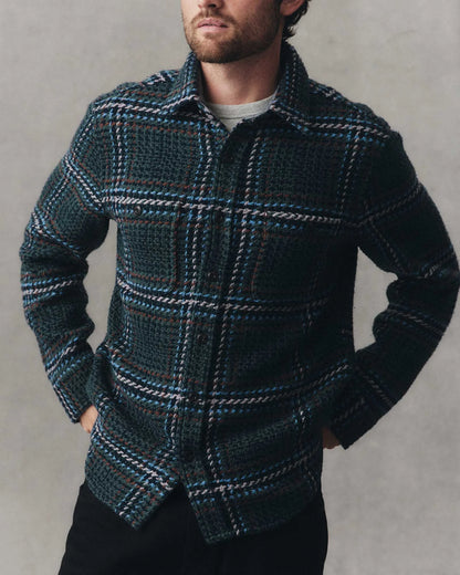 The Cutter Overshirt in Canal Check